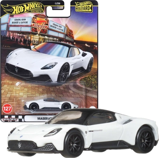 Hot Wheels Premium Boulevard voiture Maserati MC20 7 cm
