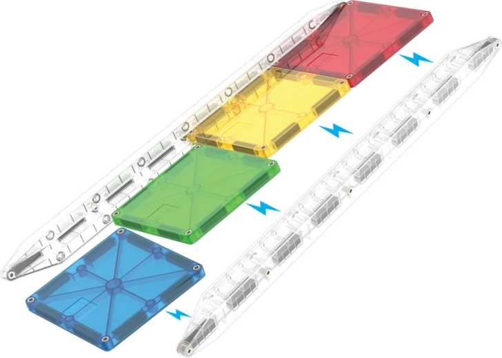 Assemblage magnétique sans connecteurs
