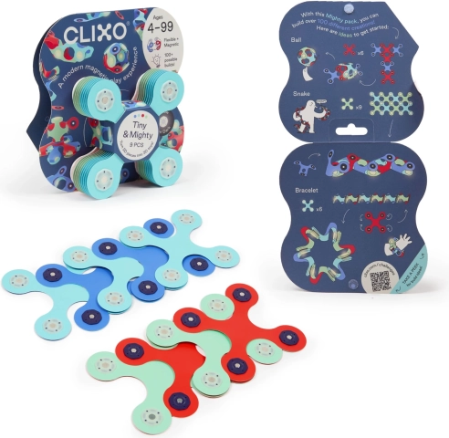Clixo Tiny & Mighty Marine jeu de construction magnétique 9 pièces