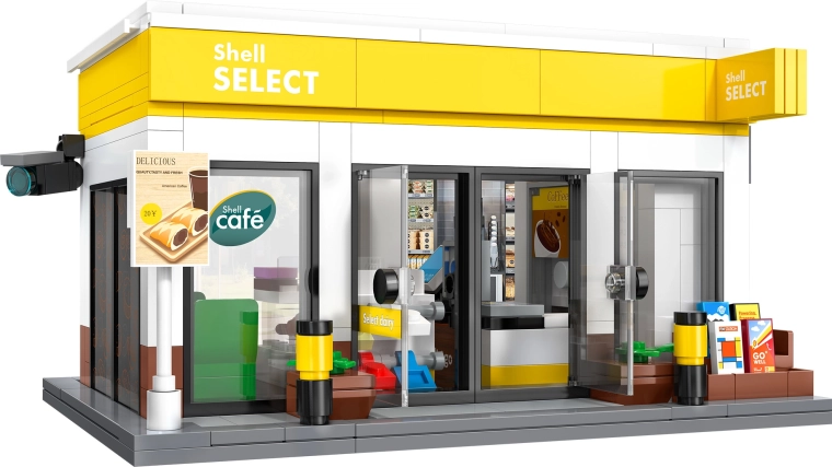 Apparence réaliste avec la marque SHELL Select