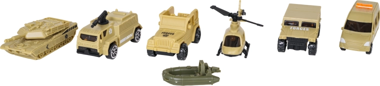 Accessoires riches : avions, véhicules et figurines