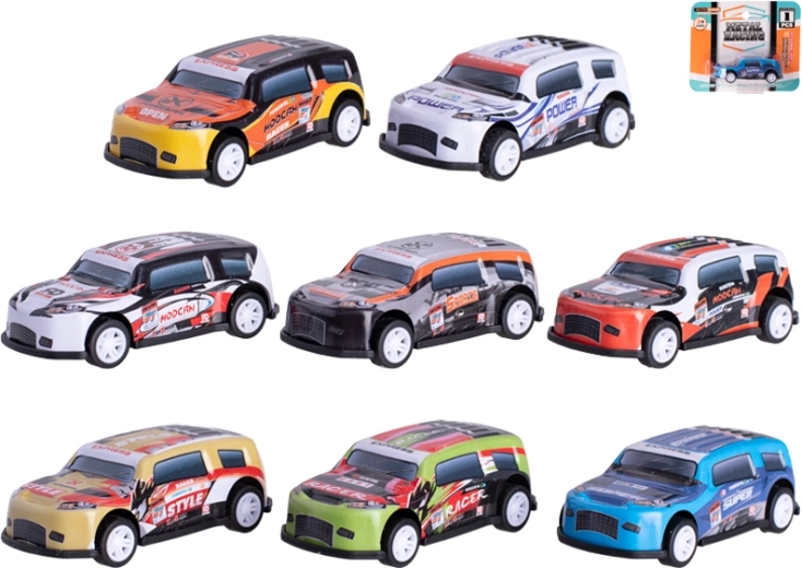 Petite voiture de sport en métal à rétrofriction