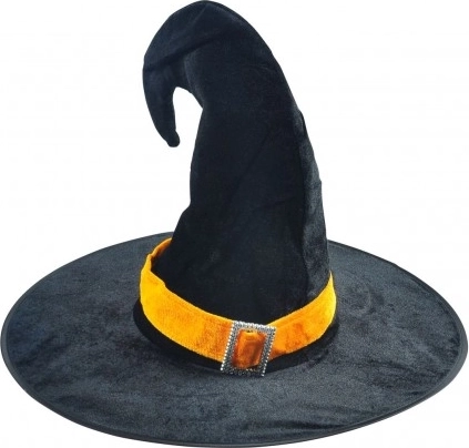 Chapeau de sorcier pour adultes noir