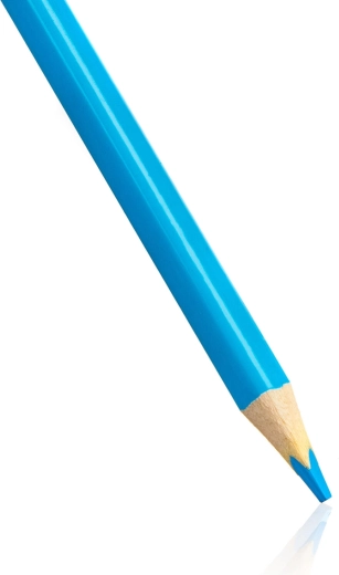 Crayons en bois de qualité pour un dessin confortable