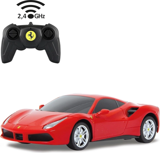 Jamara Ferrari 488 GTB voiture RC 1:24 rouge 2,4 GHz - 1 pièce