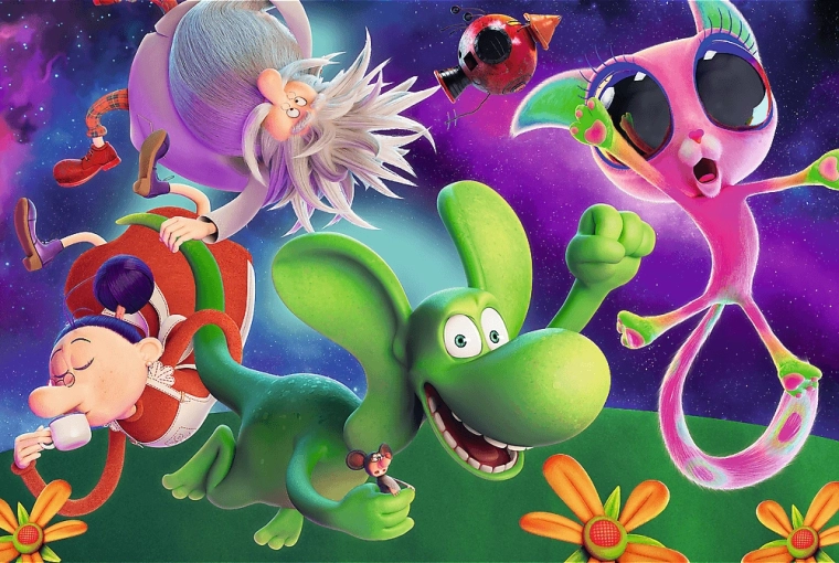 Puzzle 100 pièces - Dragon Diplodok et ses amis