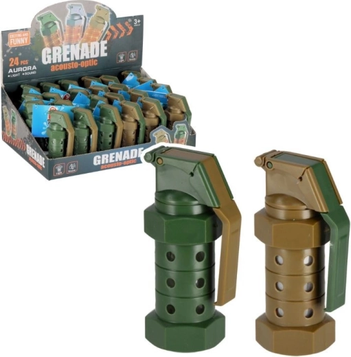 Jouet – grenade militaire avec lumière et son