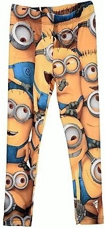 Leggings jaunes Les Minions