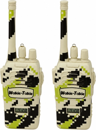 Communication entre deux talkies-walkies jusqu’à env. 200 m