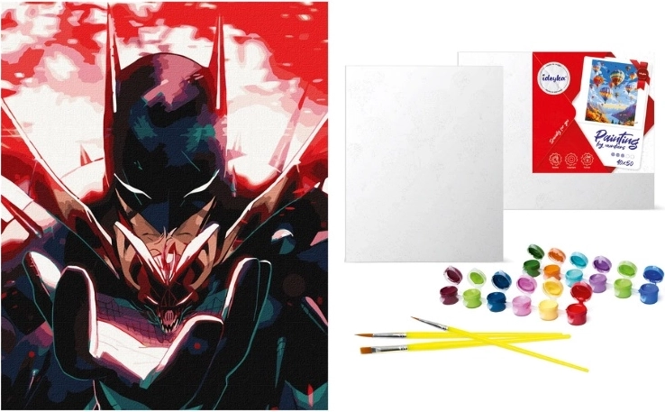 Peinture par numéros Batman – le Chevalier noir 40 × 50 cm