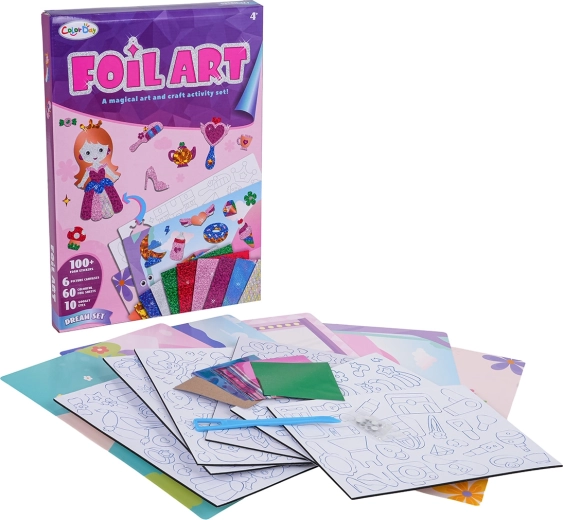 Kit créatif de collage Princesse avec accessoires