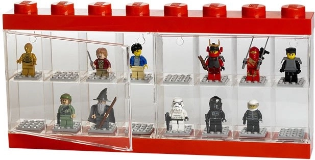 Fixation sûre de 16 minifigurines