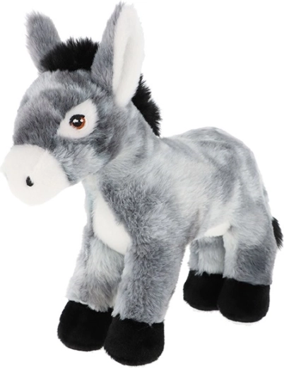 Âne en peluche Keeleco 25 cm