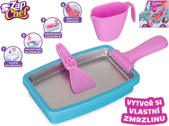 Kit d’accessoires pour préparer des rouleaux de glace Zap Chef