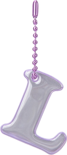 Pendentif réfléchissant Baagl lettre L