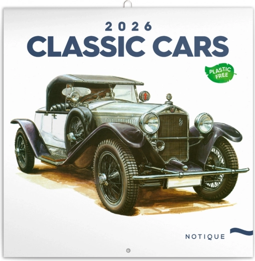 Calendrier de notes Classic Cars - Václav Zapadlík, 2026