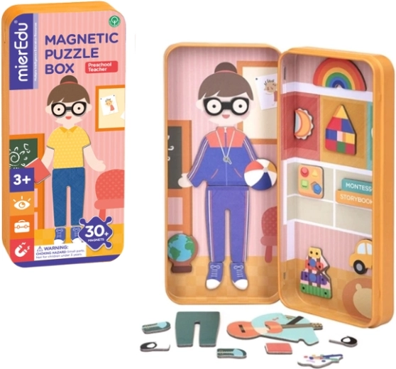 Puzzle magnétique de voyage Enseignant par MIEREDU