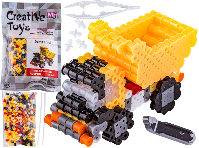 Perles à repasser 3D – camion-benne