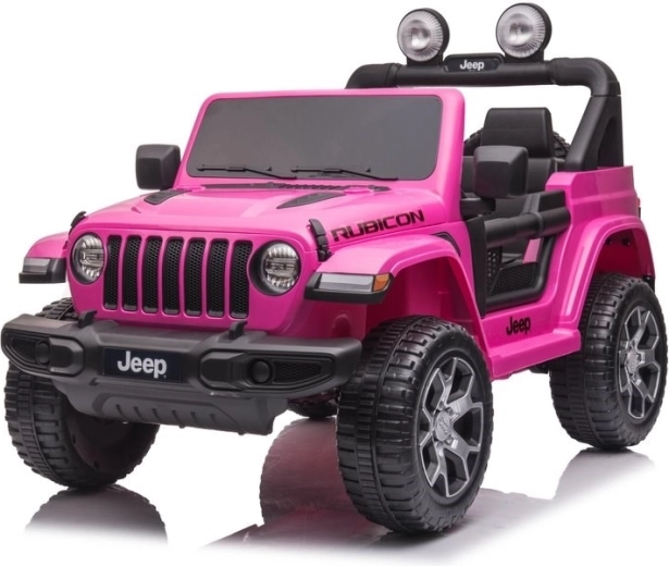 Voiture électrique pour enfants BABY MIX JEEP WRANGLER RUBICON rose