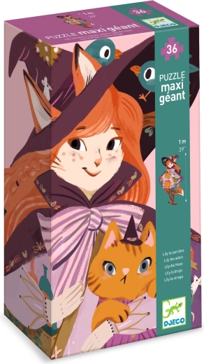 Puzzle géant DJECO La sorcière Lily