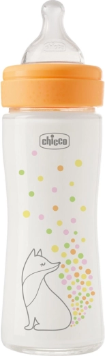 Tétine en silicone à débit lent 0m+