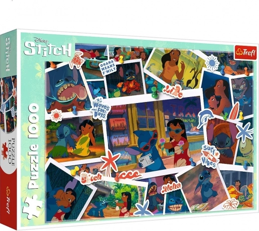 Puzzle 1000 pièces Lilo et Stitch Souvenirs sucrés