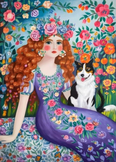 Puzzle ALIPSON Beauté bohème 500 pièces