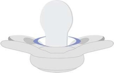 Tétine orthodontique en silicone