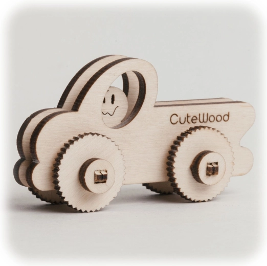 Puzzle 3D en bois CuteWood Pick-up