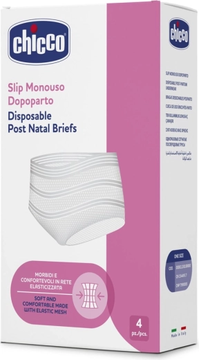 Chicco culottes jetables en résille élastique, 4 pcs