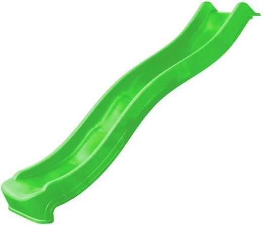 Toboggan pour enfants vert avec raccordement à l’eau 2,2 m