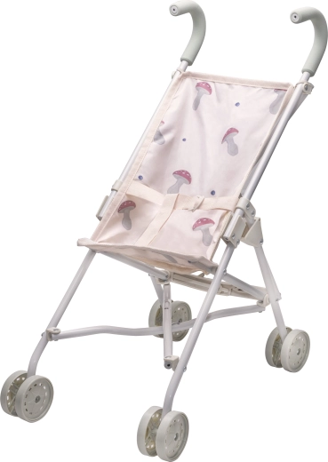 Lillan & Friends poussette pliable pour poupées avec motif amanites