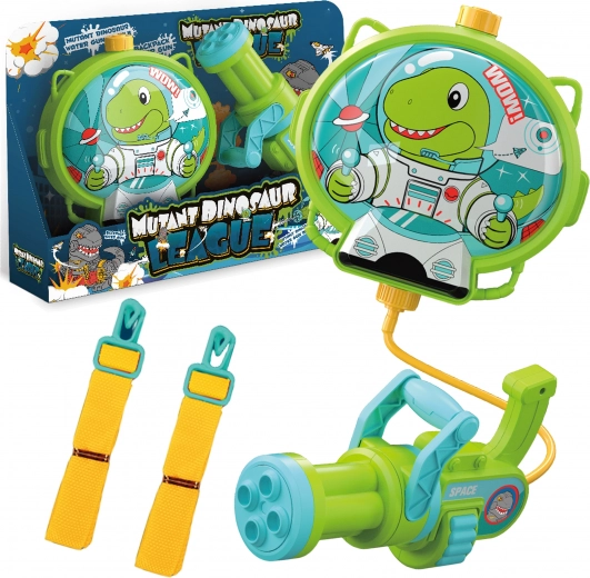 Woopie pistolet à eau avec sac à dos dinosaure