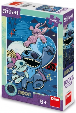 Puzzle Lilo & Stitch Néon 100 Pièces XXL