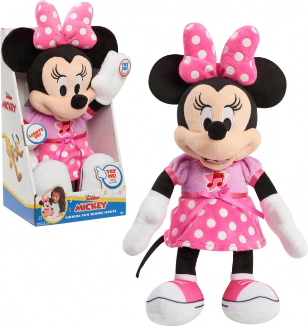 Minnie Mouse en peluche chantante