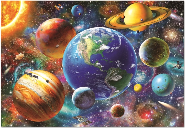 Puzzle Système solaire 500 pièces