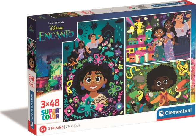 Puzzle CLEMENTONI Disney Encanto 3×48 pièces