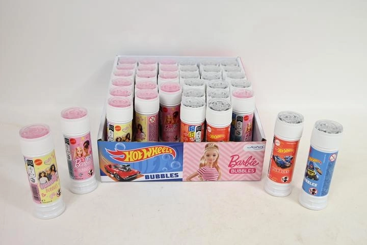Bulleur John Barbie ou Hot Wheels 55 ml