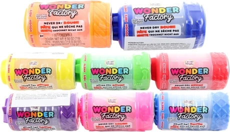 Pâte à modeler qui ne sèche pas Wonder Factory violette 71 g
