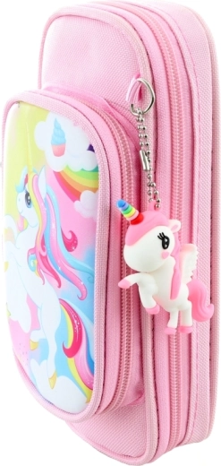 Fermetures éclair robustes et panneau avant 3D