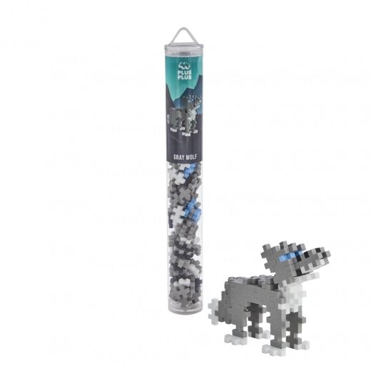 Plus-Plus tube – loup (100 pcs)