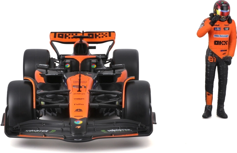 Figurine de pilote pour une mise en scène efficace