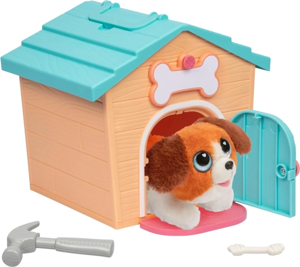 Little Live Pets My Puppy's Home Minis chiot interactif avec niche - 1 pièce