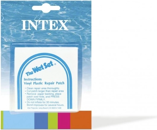 Rustines autocollantes pour piscines 7 × 7 cm, lot de 6 pièces
