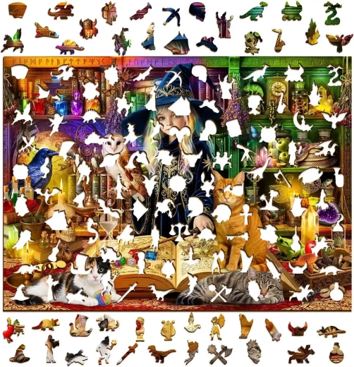 Motif fantastique magique