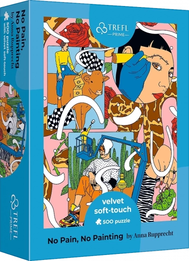 Puzzle Trefl Velvet Soft Touch UFT 500 pièces – pas de douleur, pas de peinture