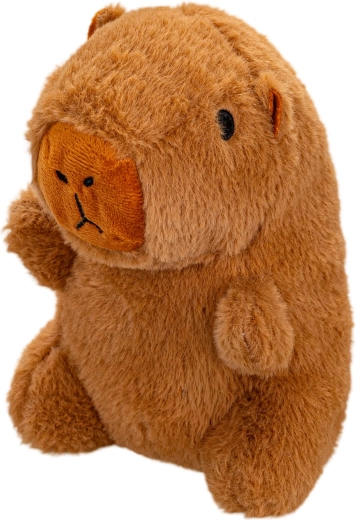 Capybara en peluche assis 17 cm