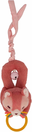 Hochet suspendu Lilliputiens avec grelot – Chatte Jeanne