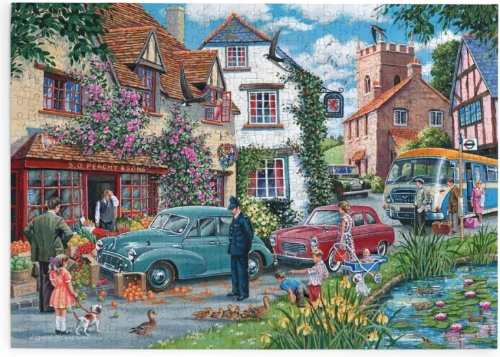 House of Puzzles Puzzle Embouteillage, 500 grandes pièces