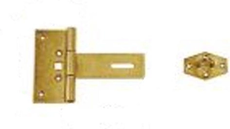 Penture de portail verrouillable 150 × 100 × 2,0 mm